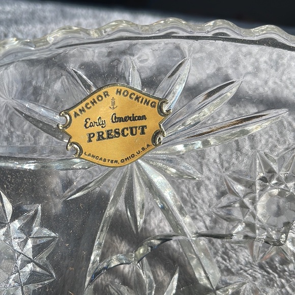 ✨ Vintage Anchor Hocking Chip & Dip Set ✨ Never Used ✨ - Picture 5 of 11